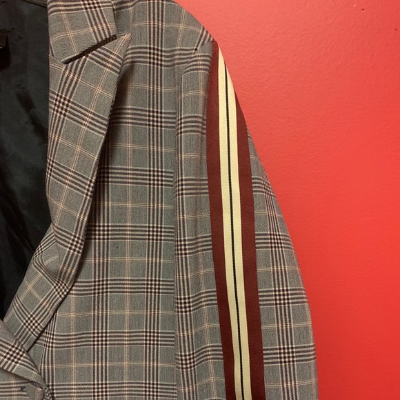 Topshop Racing Stripe Blazer - Picture 4 of 5